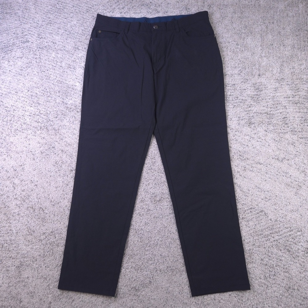 Adidas Golf Pants Men 34x30 Go To 5 Pocket Tapered Fit Stretch Trousers Black